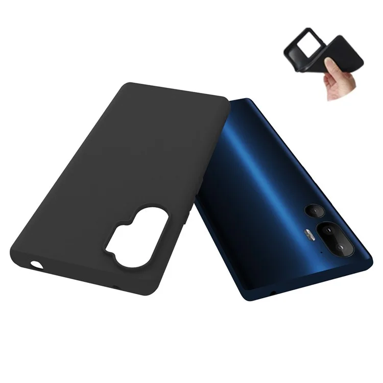 For HTC U24 Pro 5G Matte Case Anti-Fingerprint Soft TPU Phone Cover