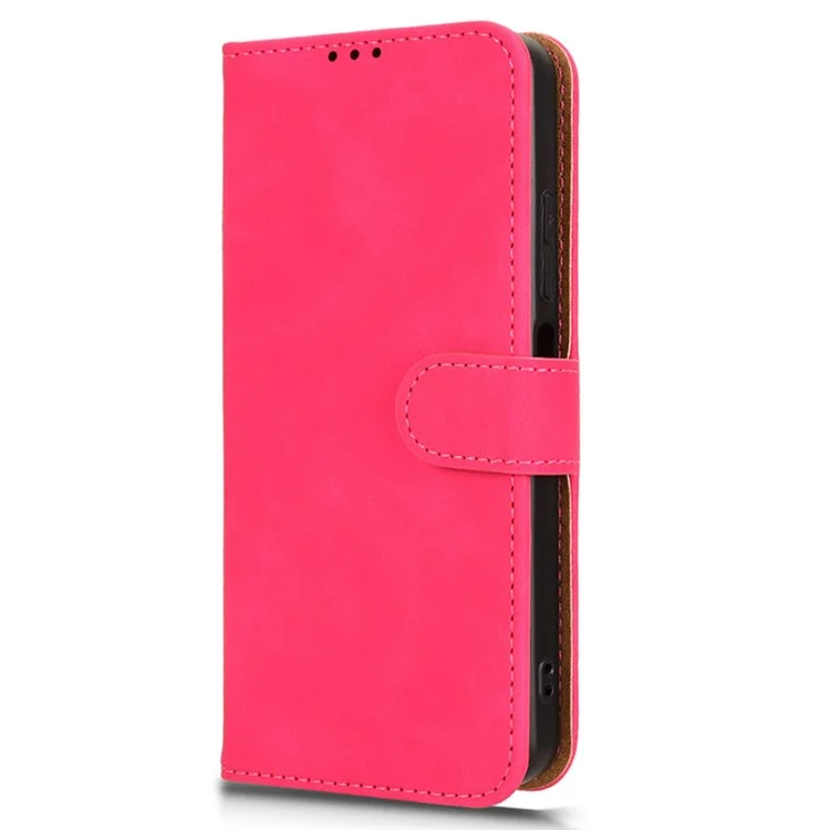Funda Para Wiko T20, Piel Sintética Con Tacto de Piel, Billetera Tipo Flip Cover - Rosa