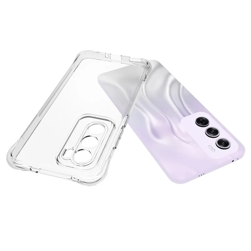 Для Oppo Reno12 Pro 5G (Глобальная версия) Чехол Anti-Drop Clear TPU Phone Cover