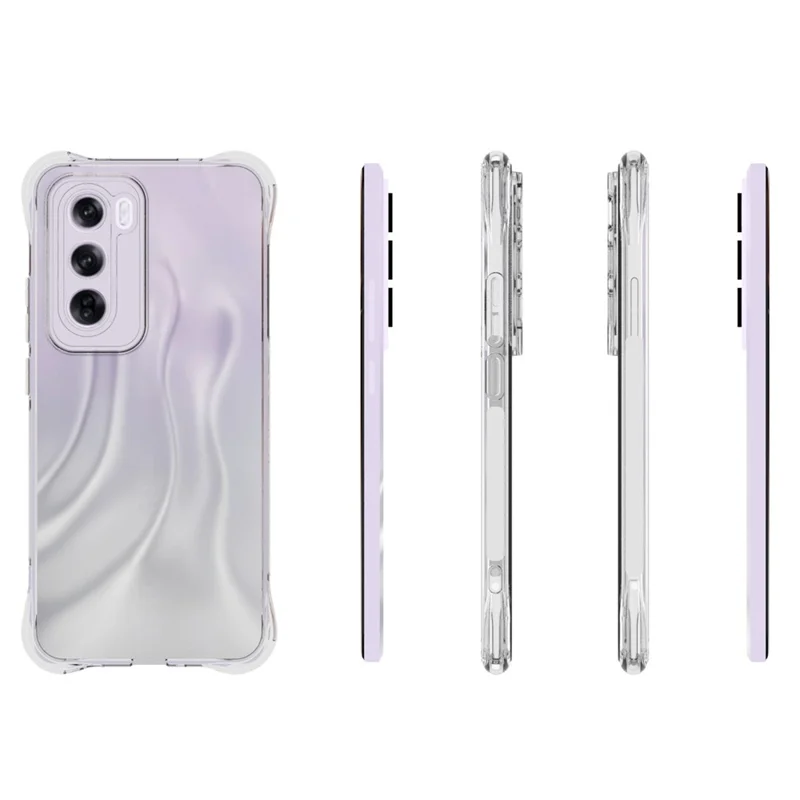 Для Oppo Reno12 Pro 5G (Глобальная версия) Чехол Anti-Drop Clear TPU Phone Cover
