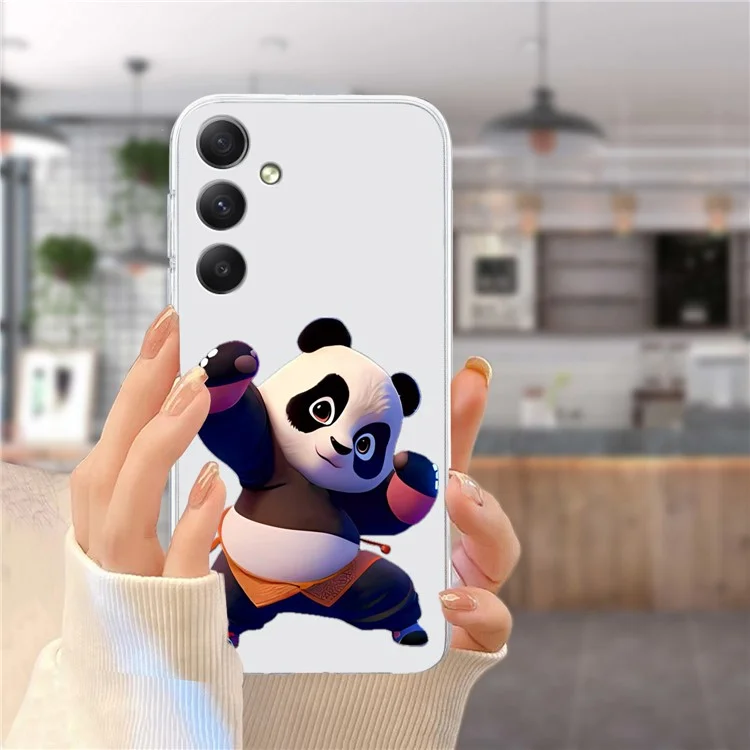 Для чехла Samsung Galaxy A14 5G TPU Чехол для мобильного телефона Печать узора - Панда