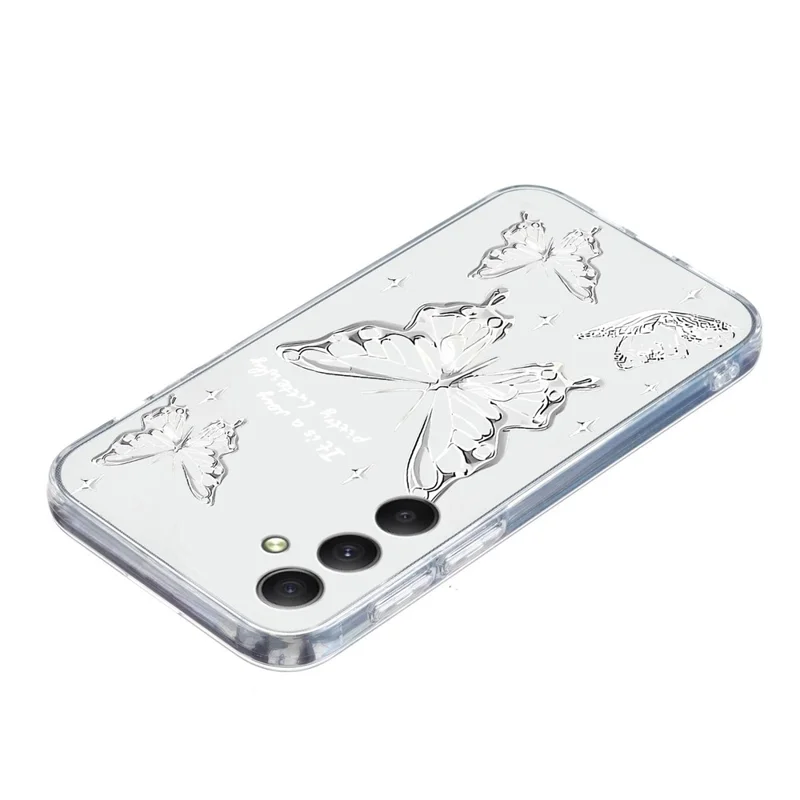 For Samsung Galaxy A35 5G Case Pattern Printing Protective TPU Phone Cover - Butterfly