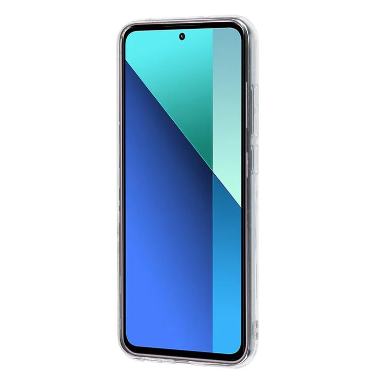Чехол для Xiaomi Redmi Note 13 4G, защитный ТПУ-чехол с печатным рисунком - Бабочка