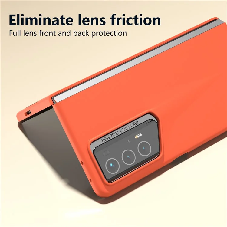 Für Honor Magic V2 RSR Porsche Design Gehäuse Harte PC-Handyhülle mit hautfreundlichem Touch-Gefühl - Orange