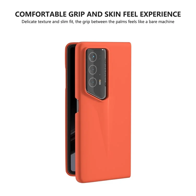 Für Honor Magic V2 RSR Porsche Design Gehäuse Harte PC-Handyhülle mit hautfreundlichem Touch-Gefühl - Orange