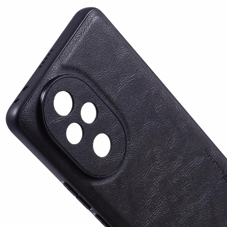 X-LEVEL Bojue-3 Series For Honor 200 Pro 5G Case PU Leather + PC + TPU Business Back Cover - Black