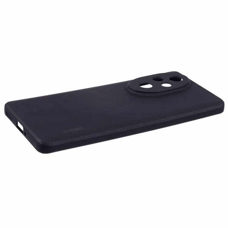 X-LEVEL Guardian Series For Honor 200 Pro 5G Case Soft TPU Phone Cover Anti-Fingerprint - Black
