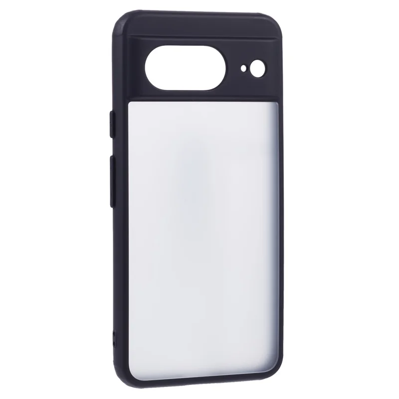 X-LEVEL Para Google Pixel 8 Case PC+TPU Capa de Telefone Anti-Impressão Digital - Preto