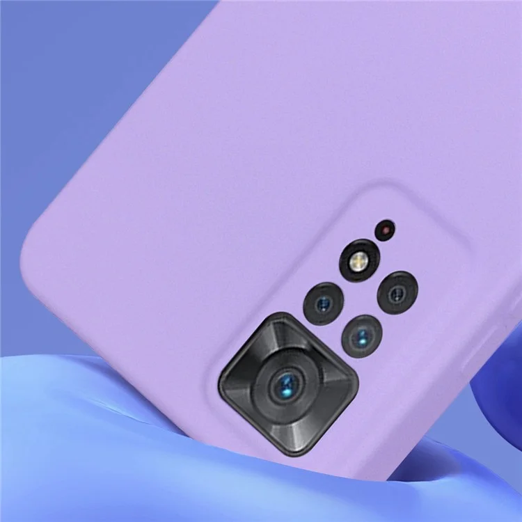 Para Xiaomi Redmi Note 11 Pro 4G (Mediatek) / Xiaomi Redmi Note 11 Pro 5G (Qualcomm) Estuches a prueba de golpes 2.2mm Funda de TPU Funda protectora delgada - Negro