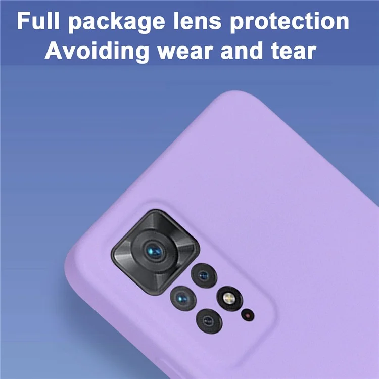 Para Xiaomi Redmi Note 11 Pro 4G (Mediatek) / Xiaomi Redmi Note 11 Pro 5G (Qualcomm) Estuches a prueba de golpes 2.2mm Funda de TPU Funda protectora delgada - Negro