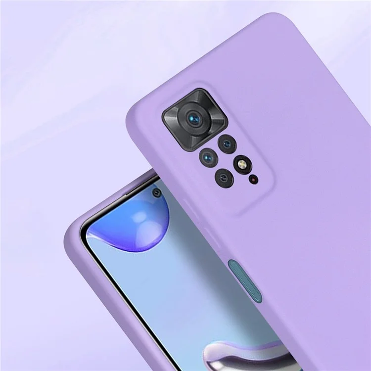 Para Xiaomi Redmi Note 11 Pro 4G (Mediatek) / Xiaomi Redmi Note 11 Pro 5G (Qualcomm) Estuches a prueba de golpes 2.2mm Funda de TPU Funda protectora delgada - Negro