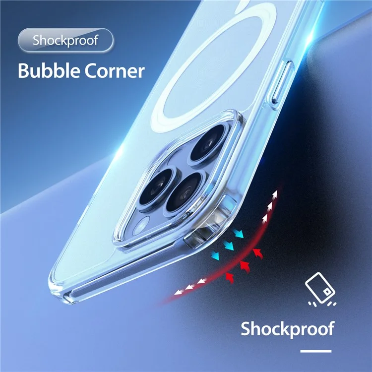 DUX DUCIS Clin Series for iPhone 16 Pro Case Compatible with MagSafe PC+TPU Clear Phone Cover