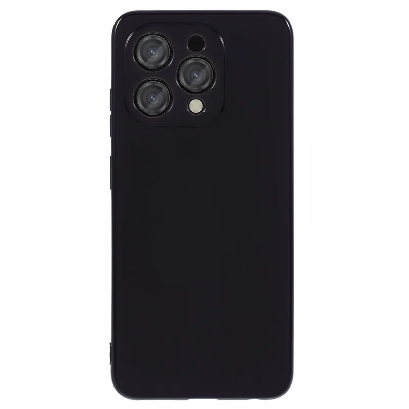 For Doogee N55 / N55 Pro Case Flexible TPU Anti-Scratch Phone Cover - Black