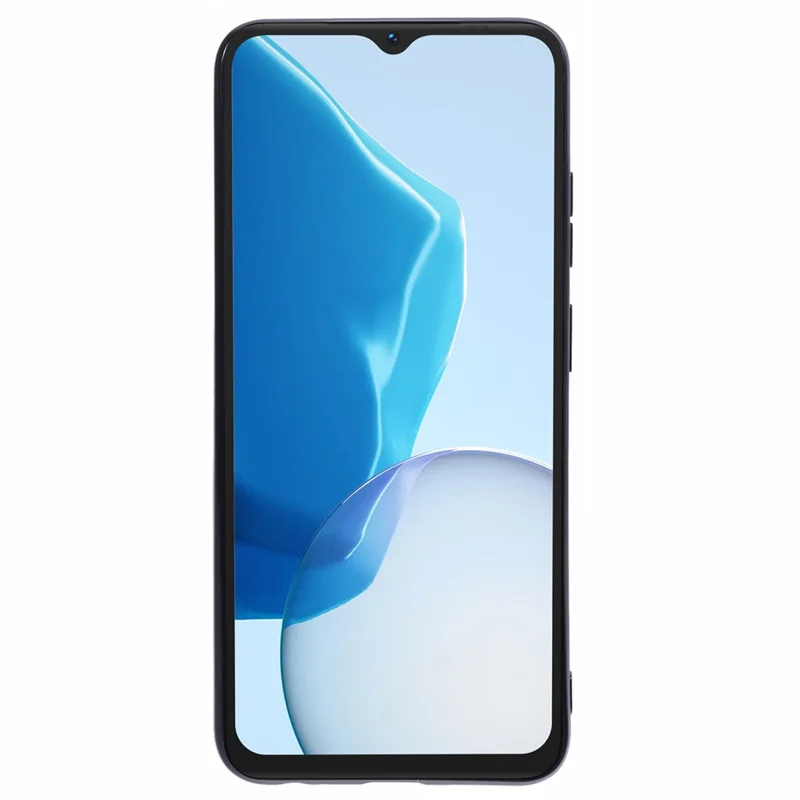 For Doogee N55 / N55 Pro Case Flexible TPU Anti-Scratch Phone Cover - Black