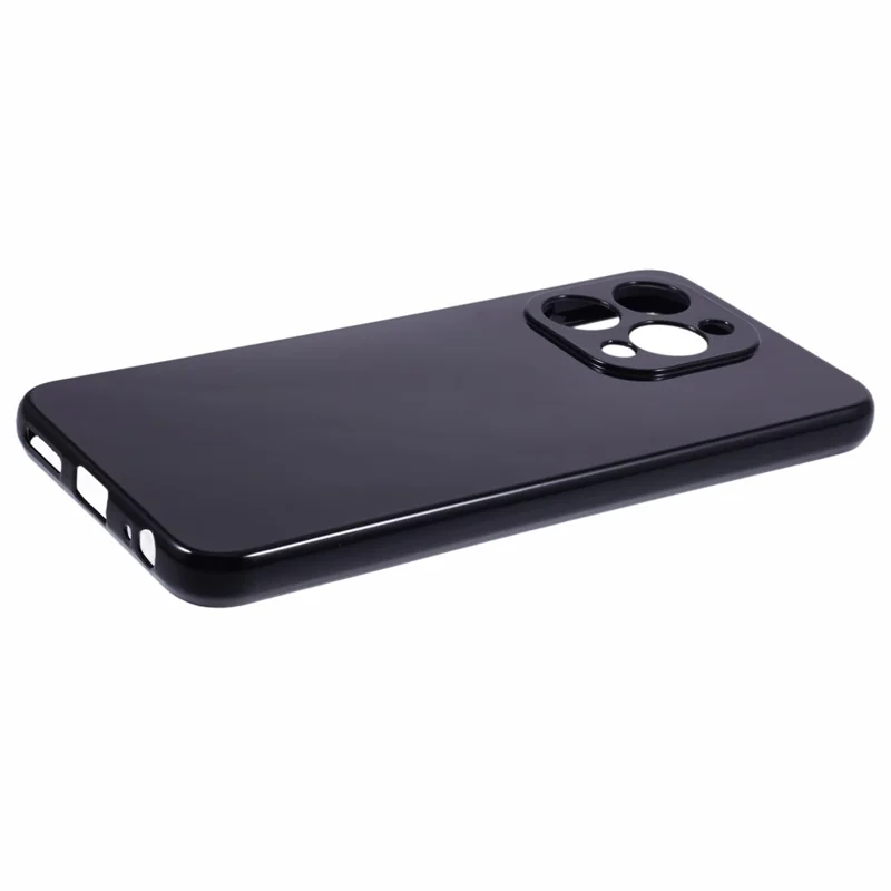 For Doogee N55 / N55 Pro Case Flexible TPU Anti-Scratch Phone Cover - Black