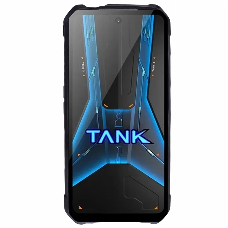 Per Unihertz Tank 3 Pro Case Custodia Morbida in TPU per Protezione da Caduta - Nera