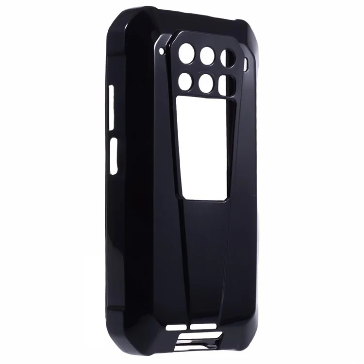 Per Unihertz Tank 3 Pro Case Custodia Morbida in TPU per Protezione da Caduta - Nera