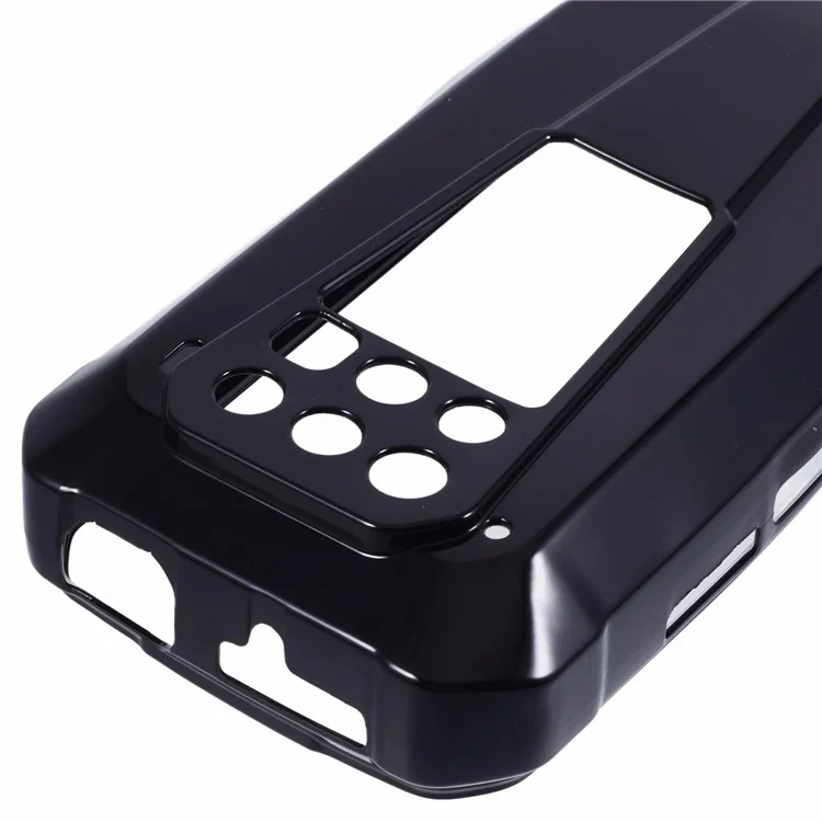 Per Unihertz Tank 3 Pro Case Custodia Morbida in TPU per Protezione da Caduta - Nera