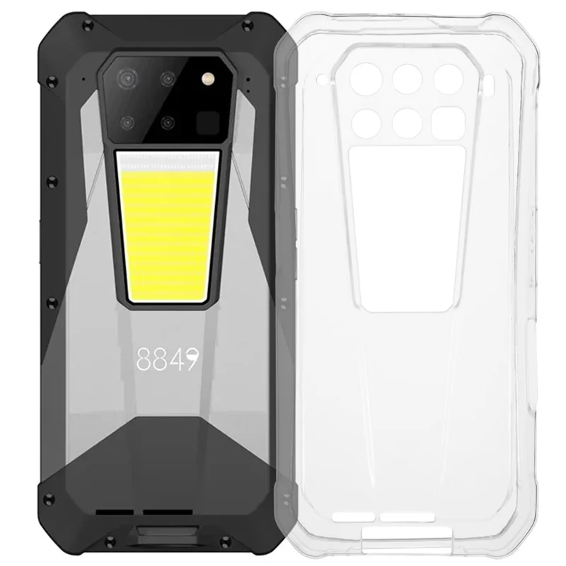 For Unihertz Tank 3 Pro Case Soft TPU Drop Protection Phone Cover - Transparent