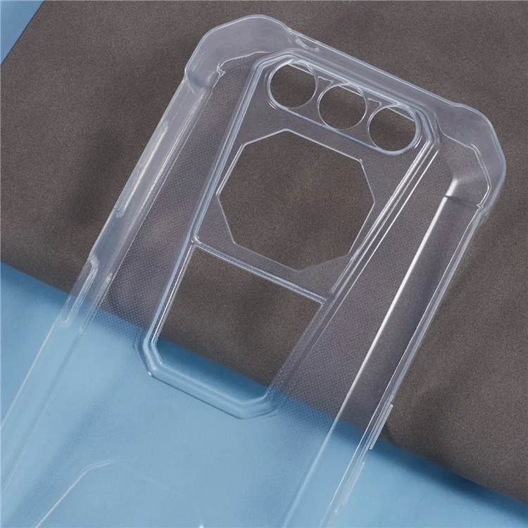 Para Fossibot F106 Pro Case Anti-Scratch Back TPU Phone Cover - Transparente