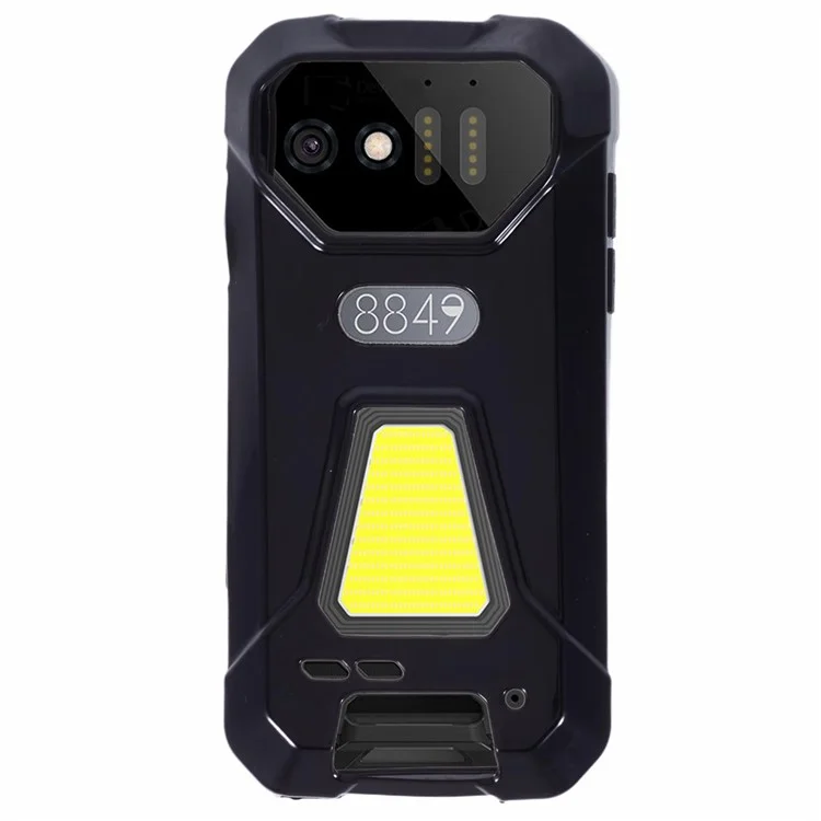 Per Unihertz Tank Mini Custodia TPU Antiurto Protezione Cover Fotocamera Obiettivo - Nero