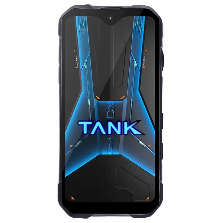 Per Unihertz Tank Mini Custodia TPU Antiurto Protezione Cover Fotocamera Obiettivo - Nero