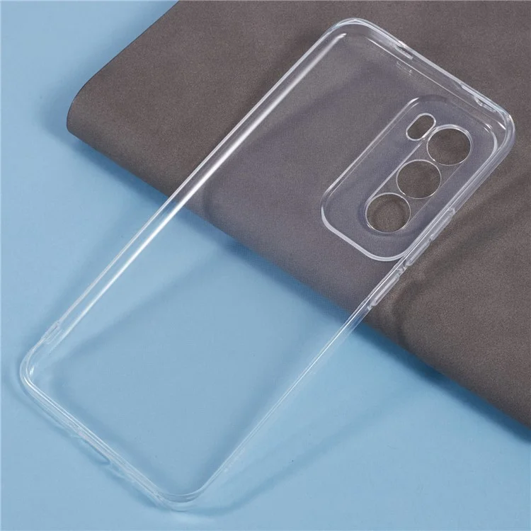 Для Oppo Reno12 5G (Глобальный) Чехол Clear TPU Телефонная Обложка Без Водяных Знаков