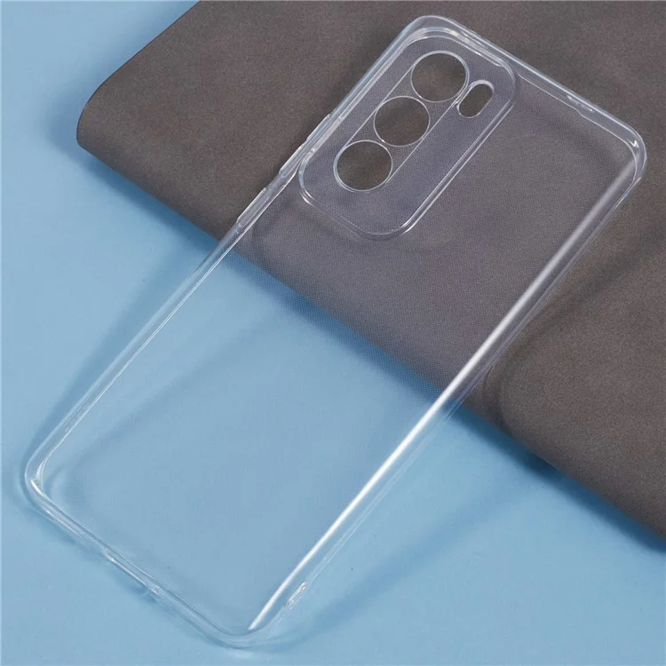Для Oppo Reno12 5G (Глобальный) Чехол Clear TPU Телефонная Обложка Без Водяных Знаков