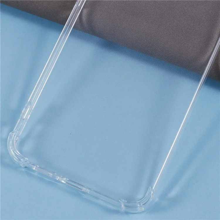 Pour Samsung Galaxy S24 FE Clear Case Four Corner Reinforced Protective Soft TPU Phone Cover