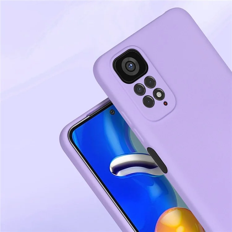 Pour Xiaomi Redmi Note 11 4G (Qualcomm) / Note 11S 4G Étui de téléphone 2,2 mm Étuis de protection antichoc TPU - Noir