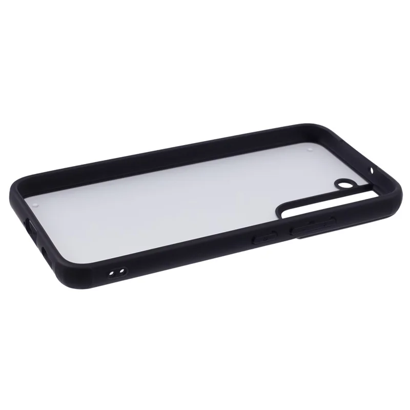 X-LEVEL For Samsung Galaxy S22+ 5G Matte Case Shockproof PC+TPU Hybrid Phone Cover, Black