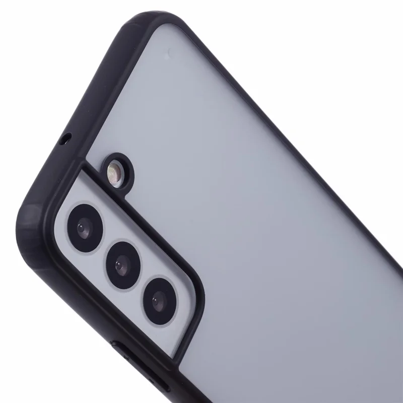 X-LEVEL For Samsung Galaxy S22+ 5G Matte Case Shockproof PC+TPU Hybrid Phone Cover, Black