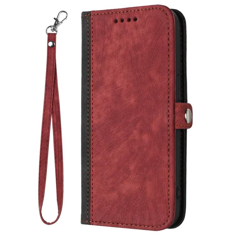 YX0020 For Sony Xperia 1 VI Case Phone Leather Cover with Wallet Stand - Red