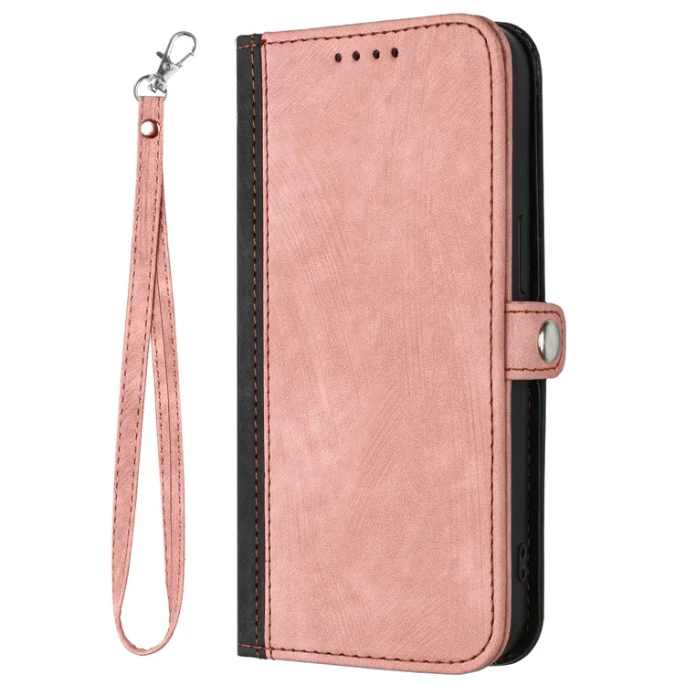 YX0020 For Sony Xperia 10 VI Case PU Leather Flip Phone Cover Skin Touch Texture - Pink