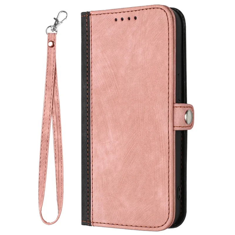 YX0020 For Honor 200 Pro 5G Case Skin-Touch Custodia in Pelle PU Flip Telefono - Rosa