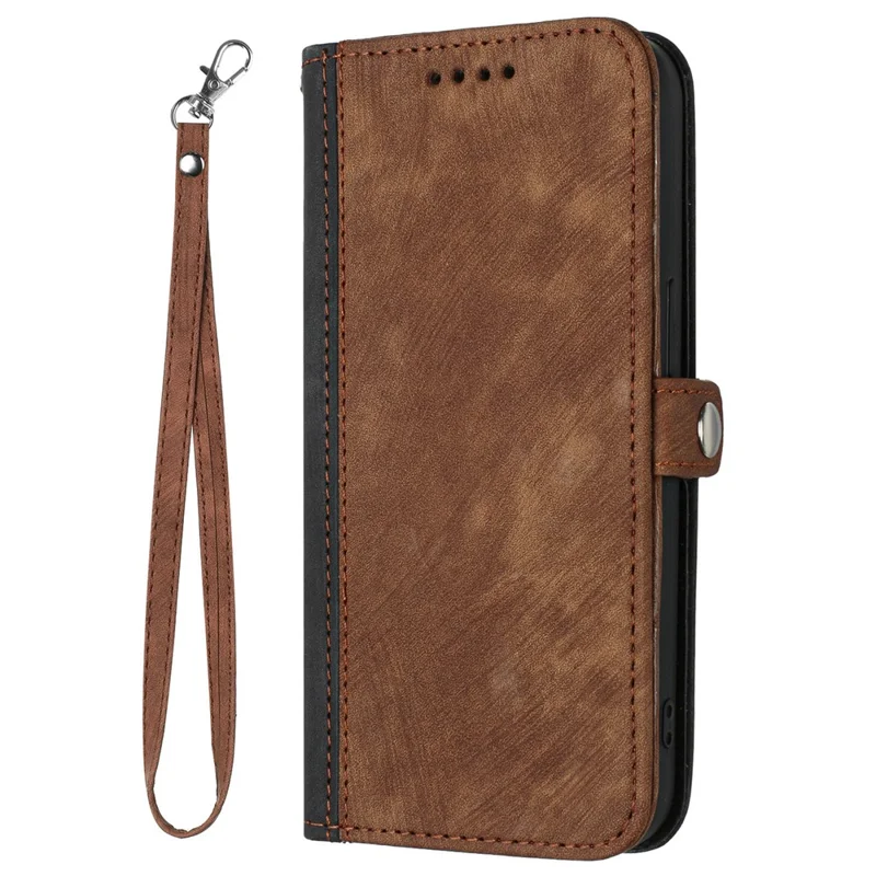 YX0020 For Oppo Reno12 5G (Global) / Reno12 Pro 5G (Global) Case Phone Leather Cover - Coffee