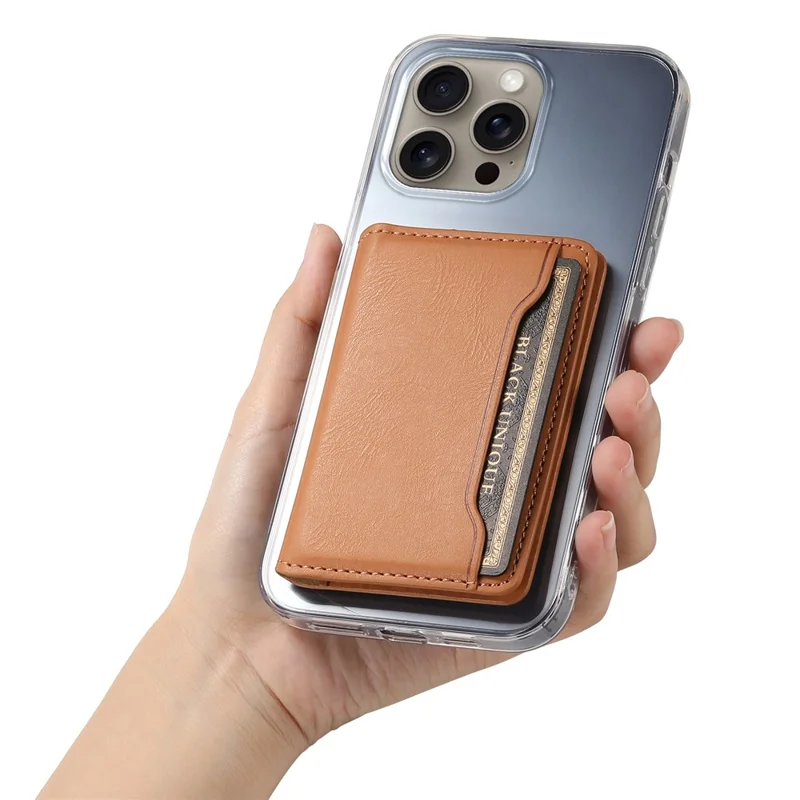 DENIOR D12 For iPhone 16 Pro Max Case Compatible with Magsafe Hybrid TPU+PC Phone Shell - Khaki