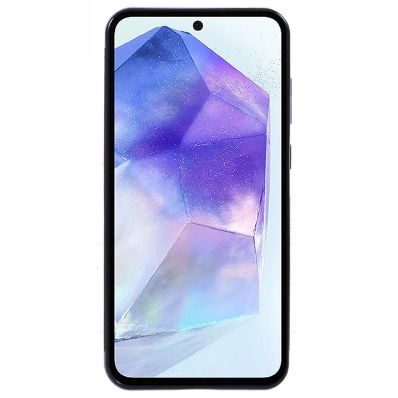 For Samsung Galaxy A14 5G / A14 4G Kickstand Case PU+TPU Phone Cover Card Holder - Black