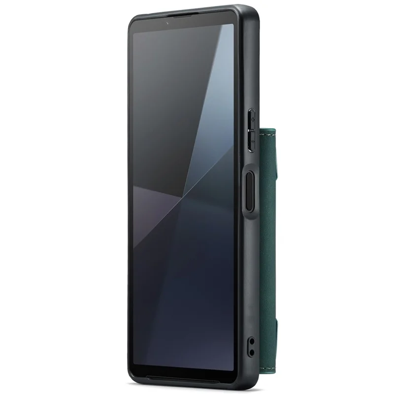 DG.MING M2 Series for Sony Xperia 10 VI Case Detachable Wallet PU+PC+TPU Phone Cover - Green
