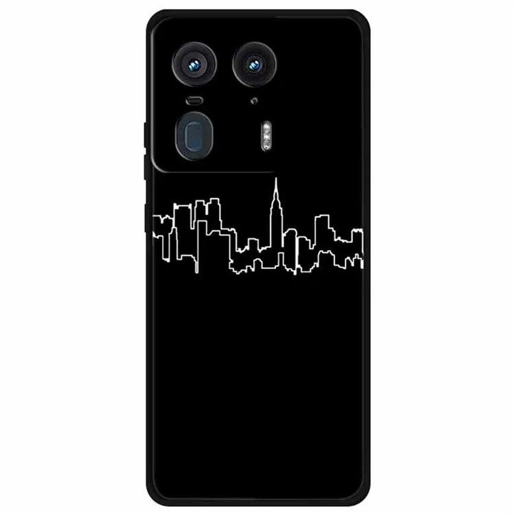 For Motorola Edge 50 Ultra 5G /  Moto X50 Ultra 5G Case Aesthetic Minimalist TPU Phone Cover - City