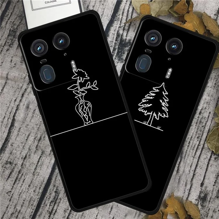 For Motorola Edge 50 Ultra 5G /  Moto X50 Ultra 5G Case Aesthetic Minimalist TPU Phone Cover - City