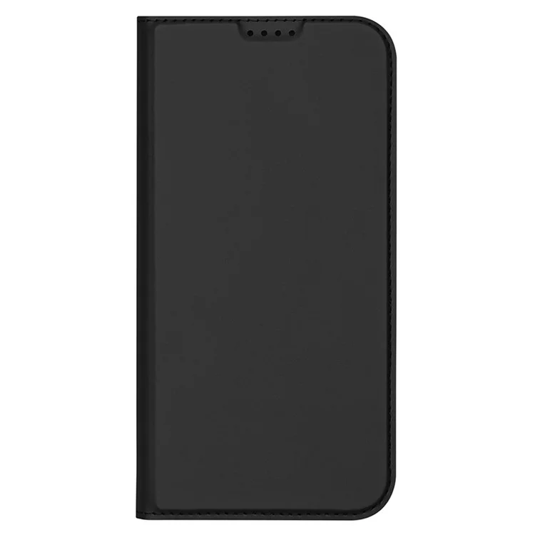 DUX DUCIS Skin Pro Series For iPhone 16 Plus Case Card Slot Stand Leather Phone Cover - Black