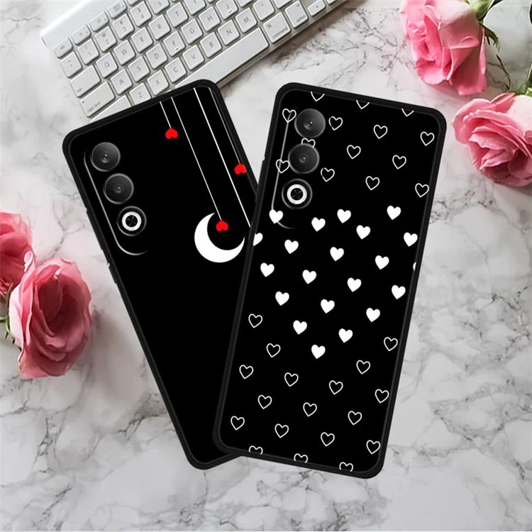 Pour OnePlus Nord CE4 5G / Oppo K12, étui TPU avec motif imprimé, protection anti-chute - Bonhomme de neige