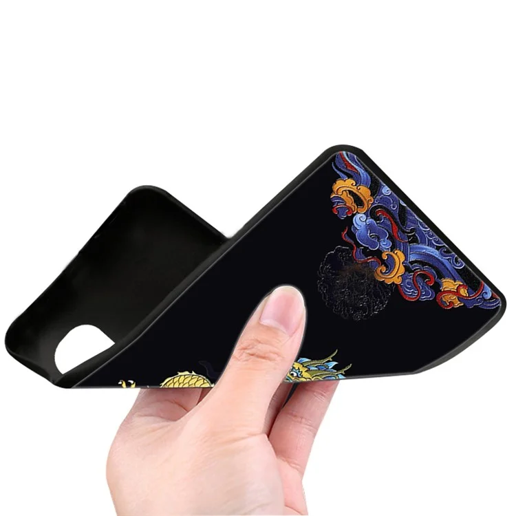 Für Sony Xperia 1 IV 5G Case Pattern Printing Soft TPU Handy-Hülle - Herrlicher Schmetterling