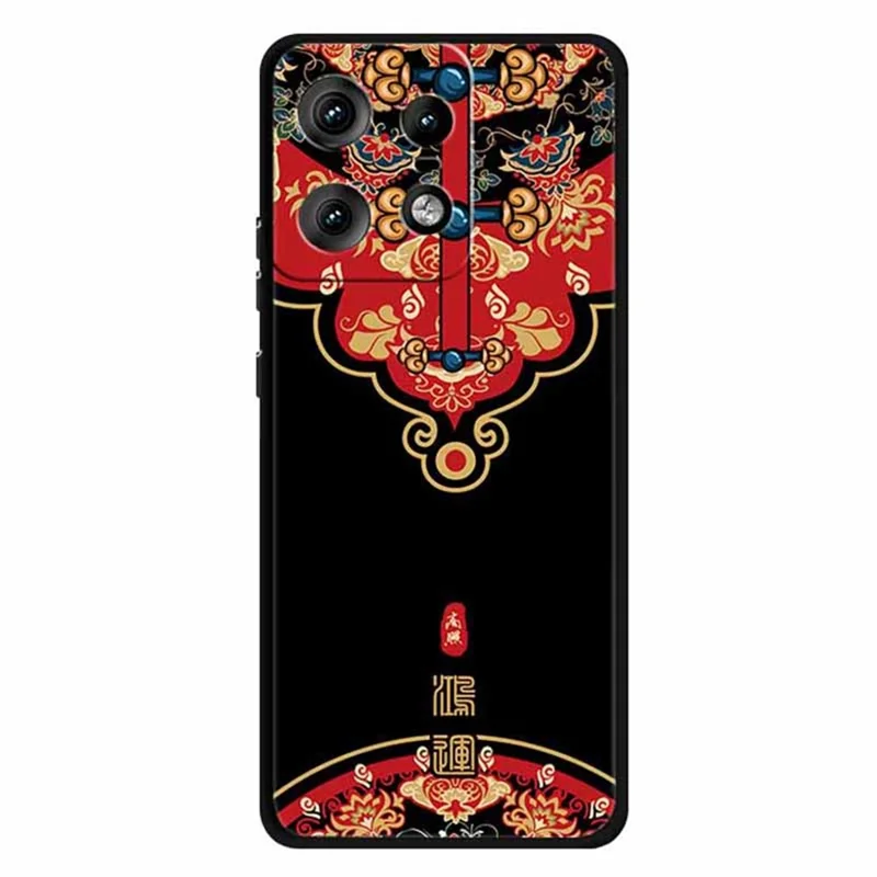 For Motorola Edge 50 Pro 5G Case Pattern Printed Flexible TPU Phone Cover - Fortunate Arrival