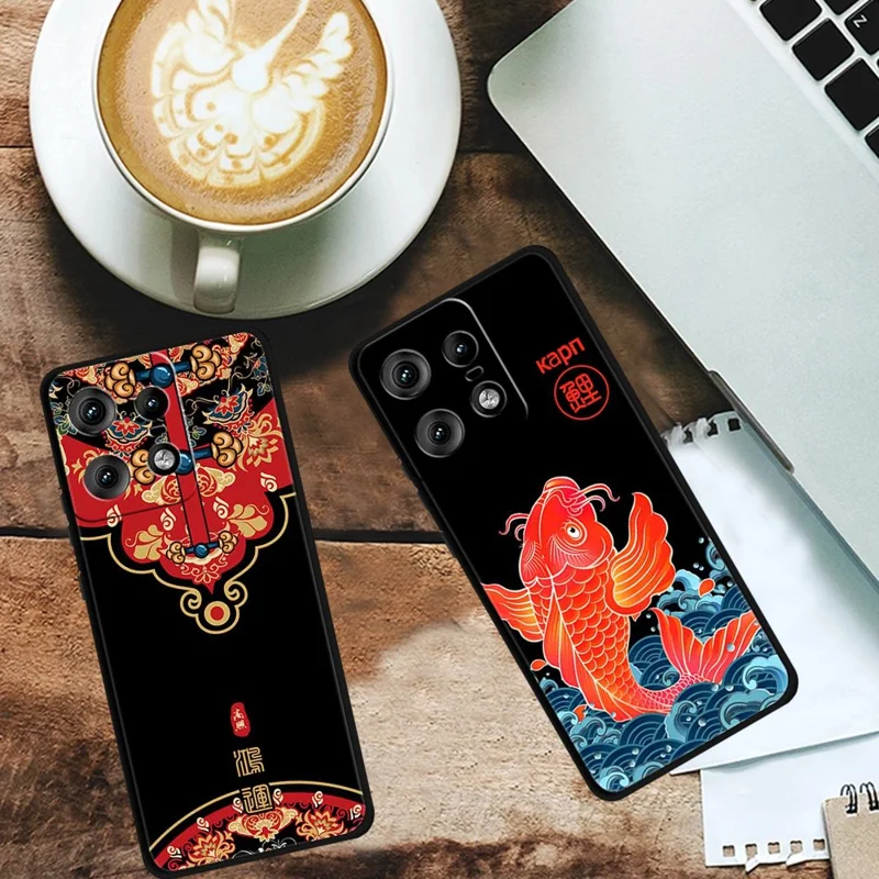 For Motorola Edge 50 Pro 5G Case Pattern Printed Flexible TPU Phone Cover - Fortunate Arrival