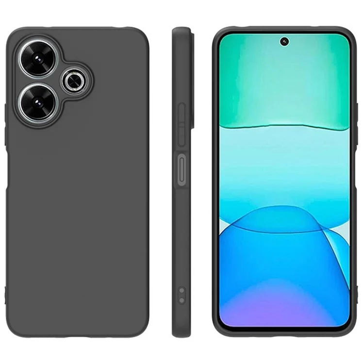 For Xiaomi Redmi 13 5G / 13 4G / Poco M6 4G TPU Case Matte Phone Cover (Precise Lens Cutouts)