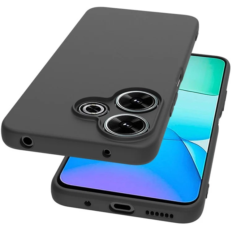 For Xiaomi Redmi 13 5G / 13 4G / Poco M6 4G TPU Case Matte Phone Cover (Precise Lens Cutouts)