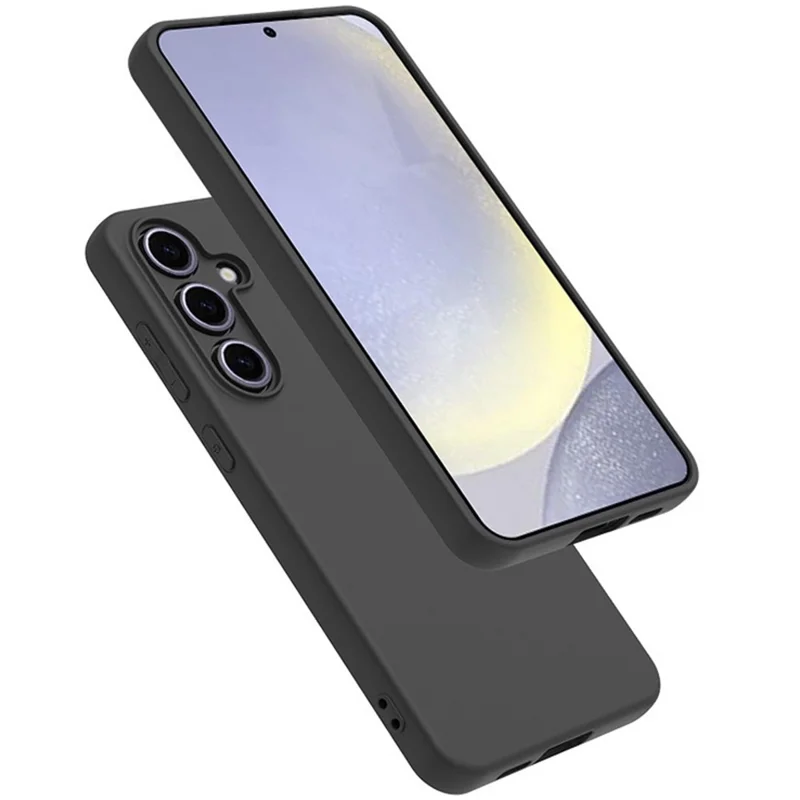 Funda para Samsung Galaxy S24 FE Carcasa de TPU con acabado mate Cortes precisos Protección de la lente