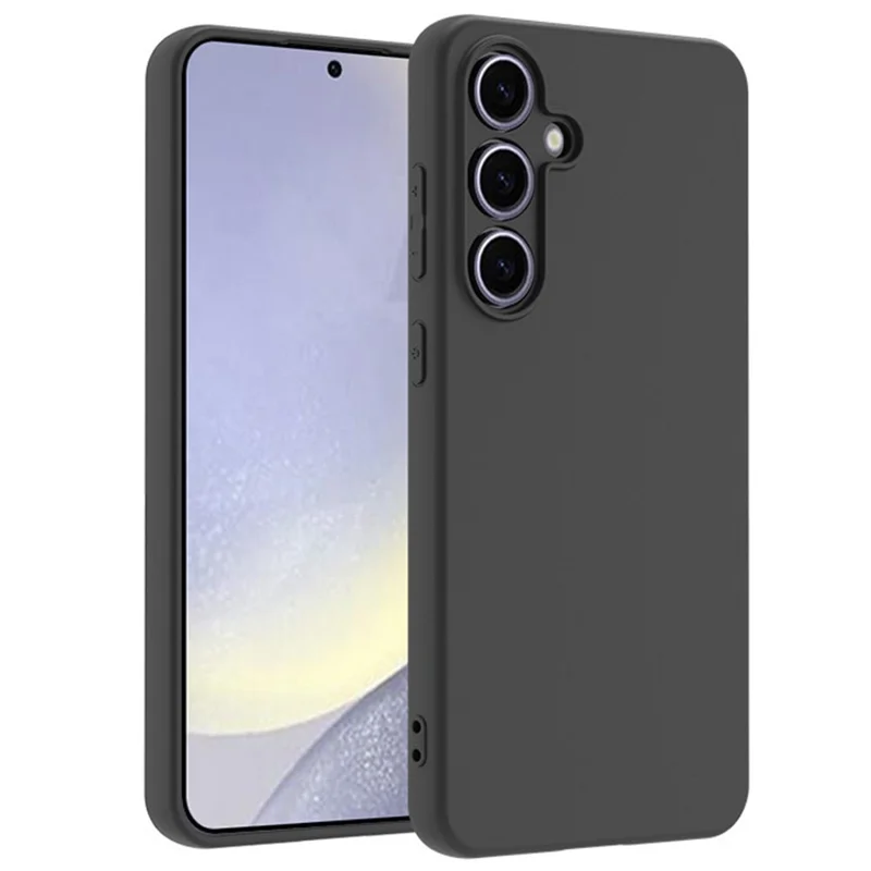 Funda para Samsung Galaxy S24 FE Carcasa de TPU con acabado mate Cortes precisos Protección de la lente